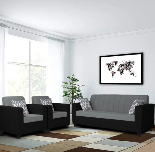 5 seater plain Antique sofa