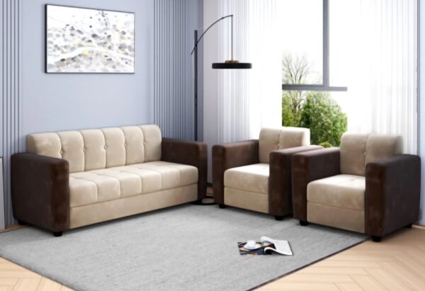 5 seater plain Antique sofa